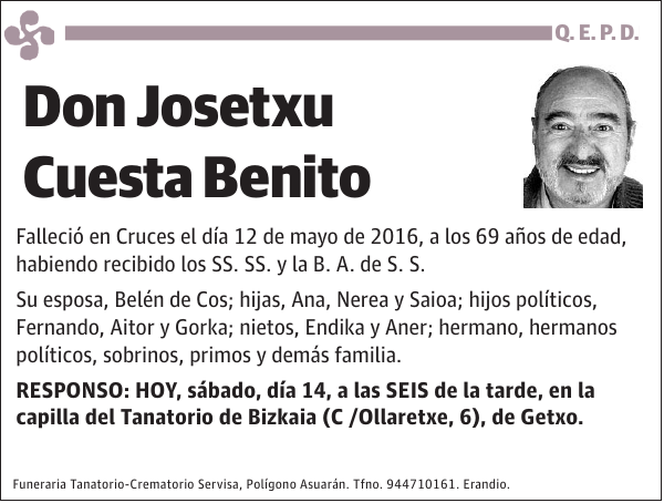 Josetxu Cuesta Benito