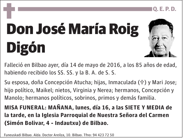 José María Roig Digón