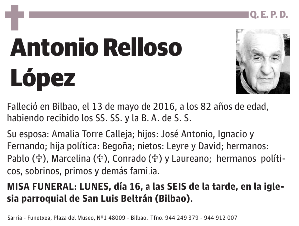 Antonio Relloso López