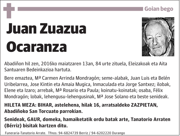 Juan Zuazua Ocaranza