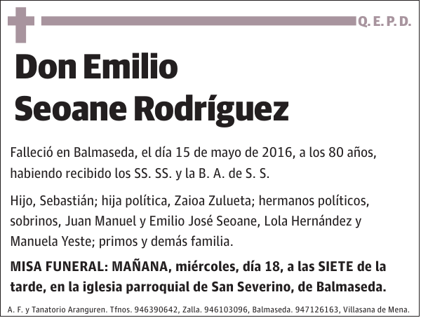 Emilio Seoane Rodríguez