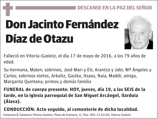 Jacinto Fernández Díaz de Otazu