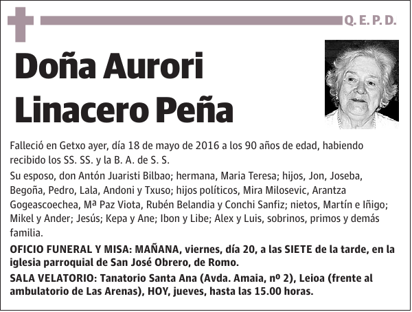 Aurori Linacero Peña