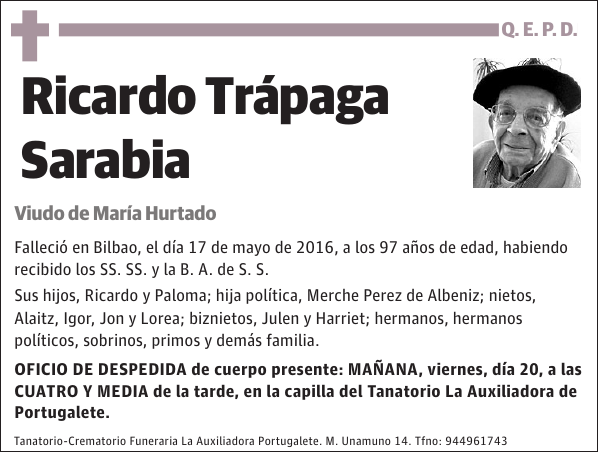 Ricardo Trápaga Sarabia