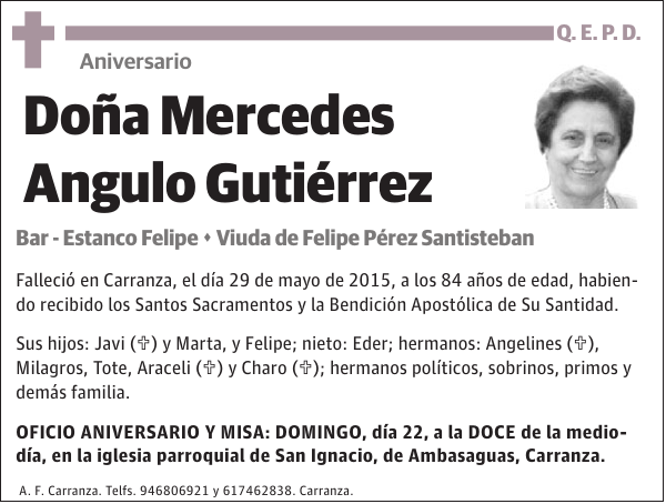 Mercedes Angulo Gutiérrez