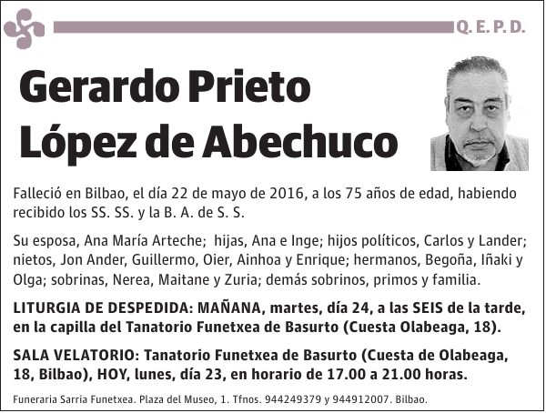 Gerardo Prieto López de Abechuco