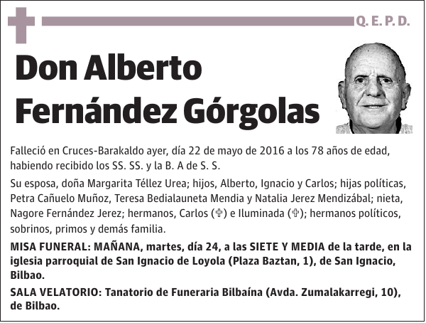 Alberto Fernández Górgolas