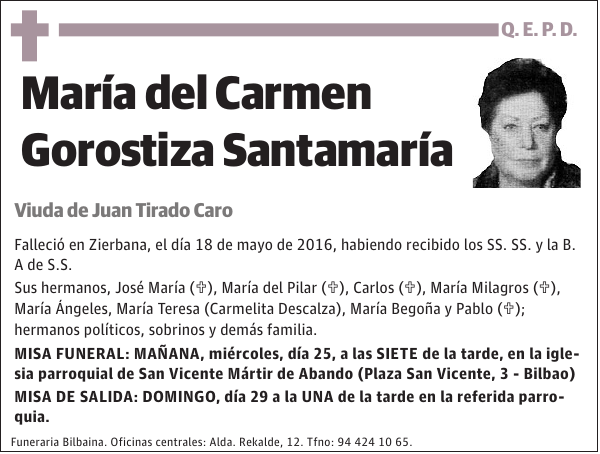 María del Carmen Gorostiza Santamaría