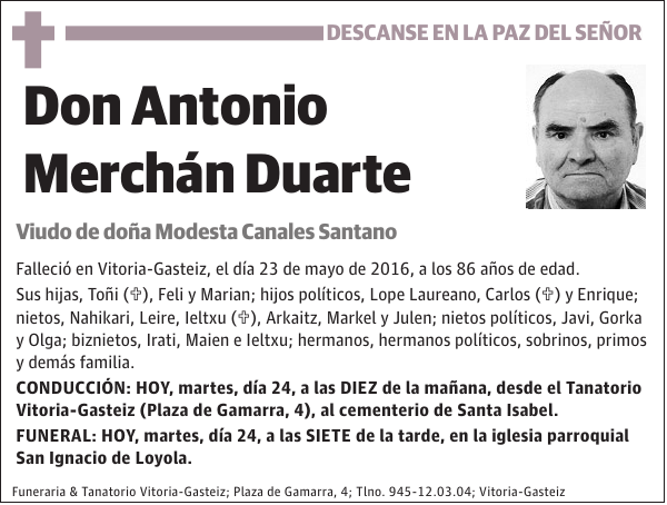 Antonio Merchán Duarte