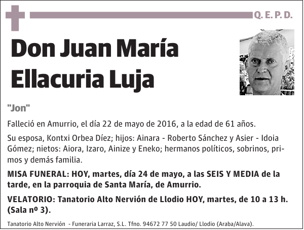 Juan María Ellacuria Luja