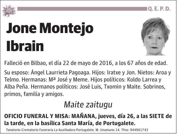 Jone Montejo Ibrain