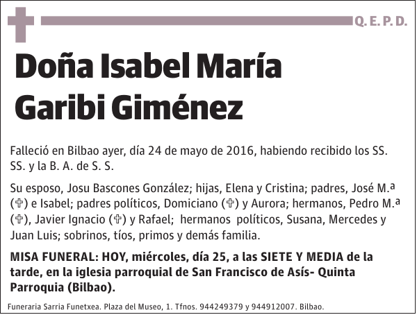 Isabel María Garibi Giménez