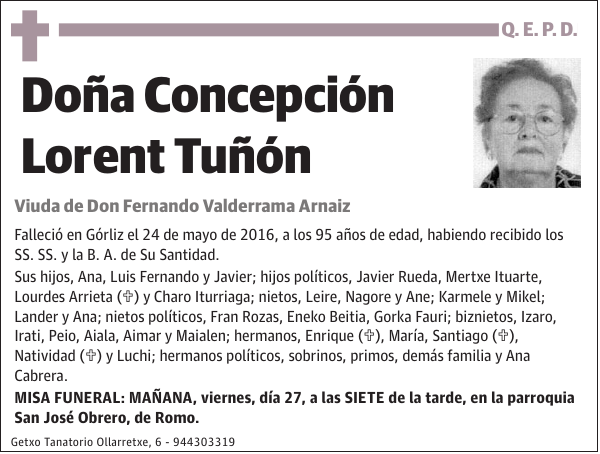 Concepción Lorent Tuñón