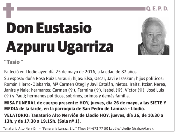 Eustasio Azpuru Ugarriza