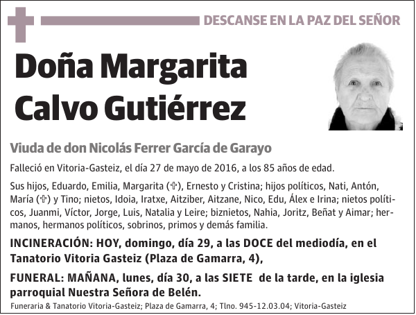 Margarita Calvo Gutiérrez