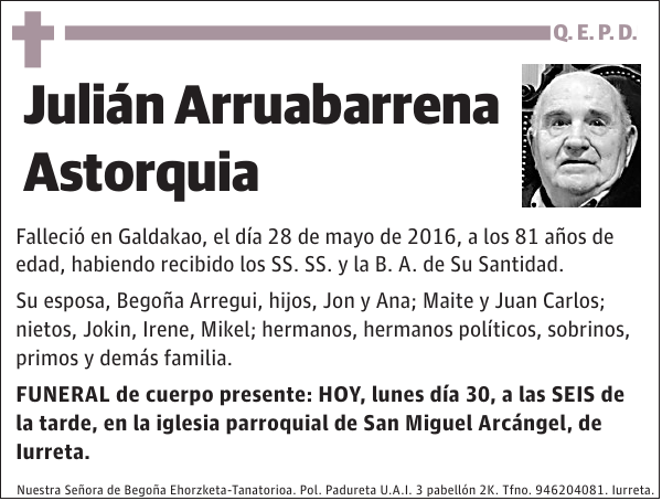 Julián Arruabarrena Astorquia