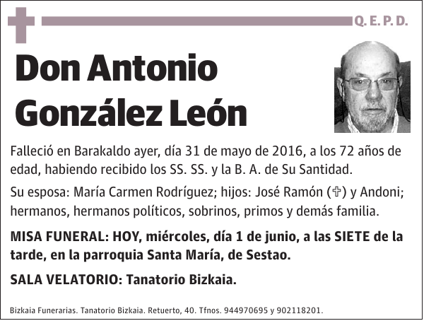 Antonio González León