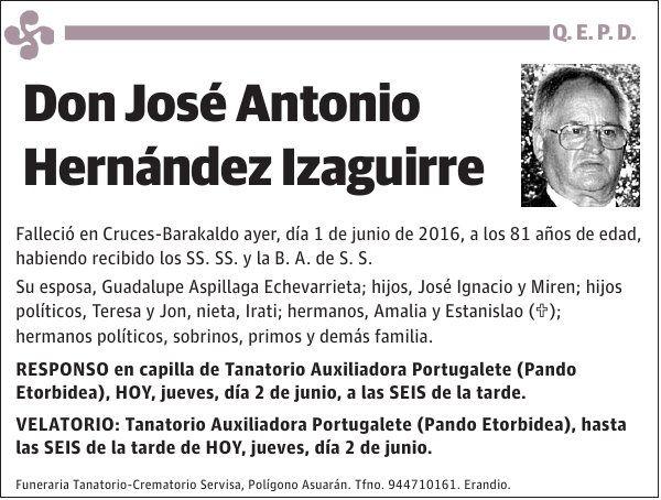 José Antonio Hernández Izaguirre