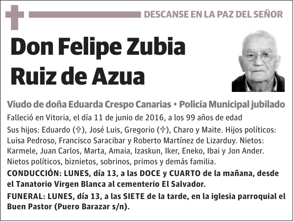 Felipe Zubia Ruiz de Azua