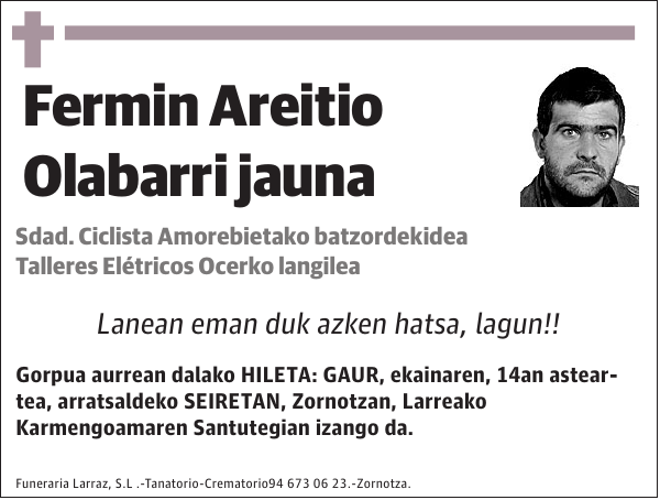 Fermin Areitio Olabarri