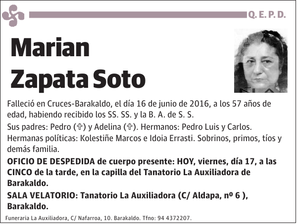 Marian Zapata Soto