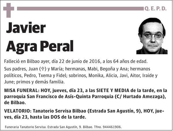 Javier Agra Peral