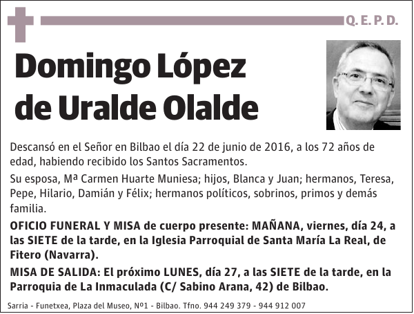 Domingo López de Uralde Olalde