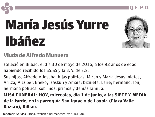 María Jesús Yurre Ibáñez