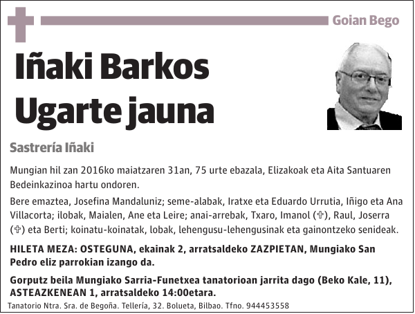 Iñaki Barkos Ugarte