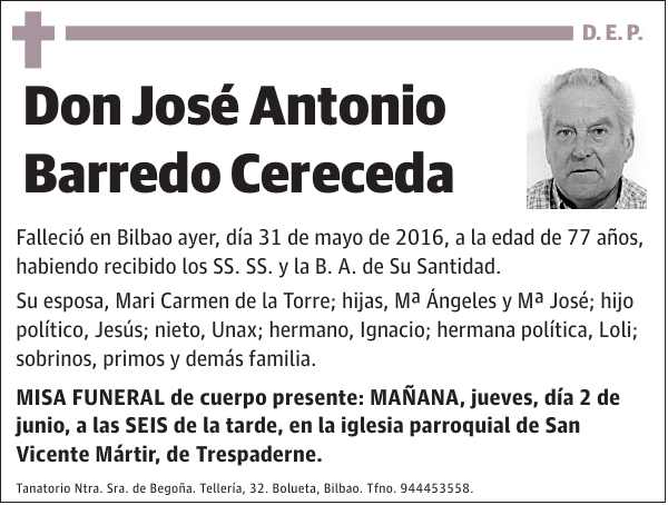 José Antonio Barredo Cereceda