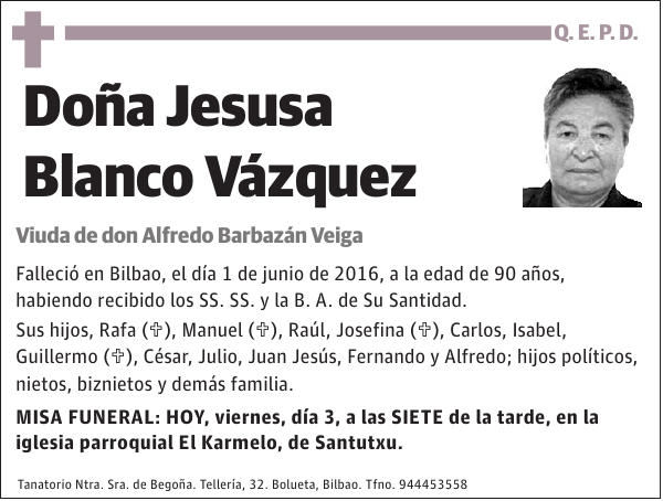 Jesusa Blanco Vázquez