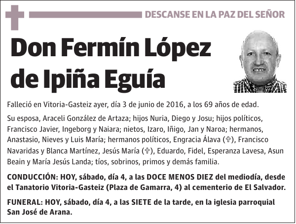 Fermín López de Ipiña Eguía