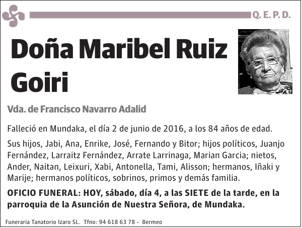 Maribel Ruiz Goiri