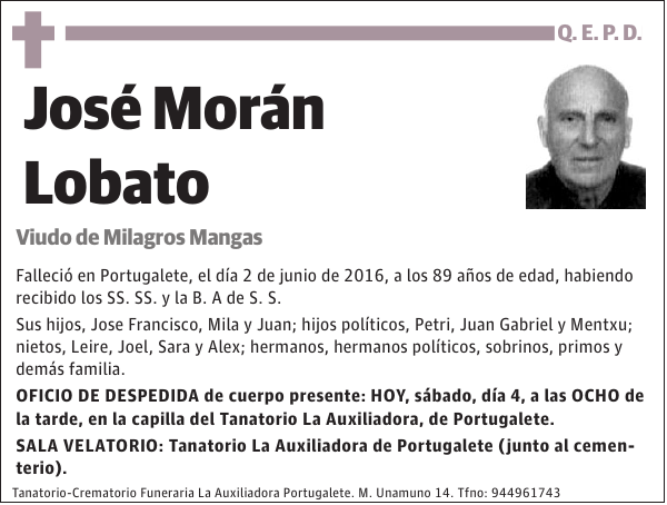 José Morán Lobato