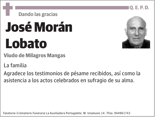 José Morán Lobato