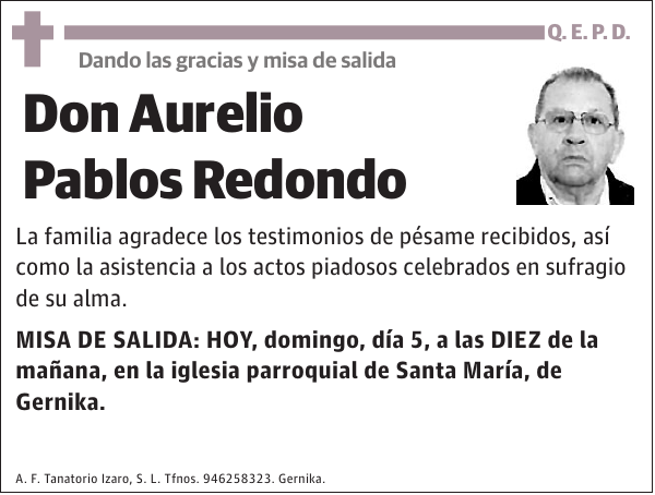 Aurelio Pablos Redondo