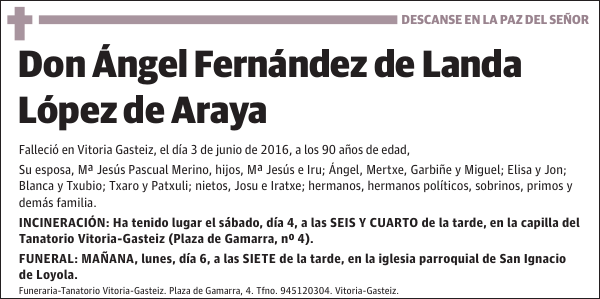 Ángel Fernández de Landa López de Araya