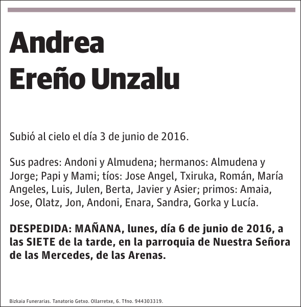 Andrea Ereño Unzalu