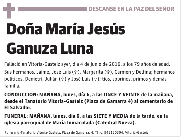 María Jesús Ganuza Luna