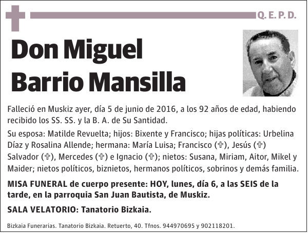 Miguel Barrio Mansilla