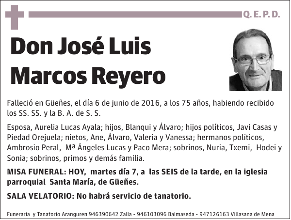 José Luis Marcos Reyero