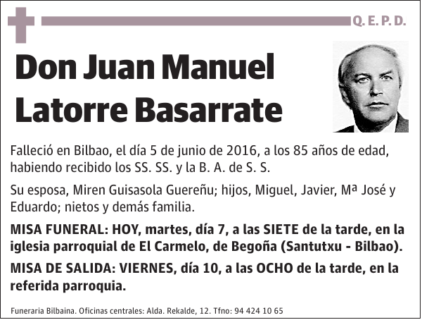 Juan Manuel Latorre Basarrate