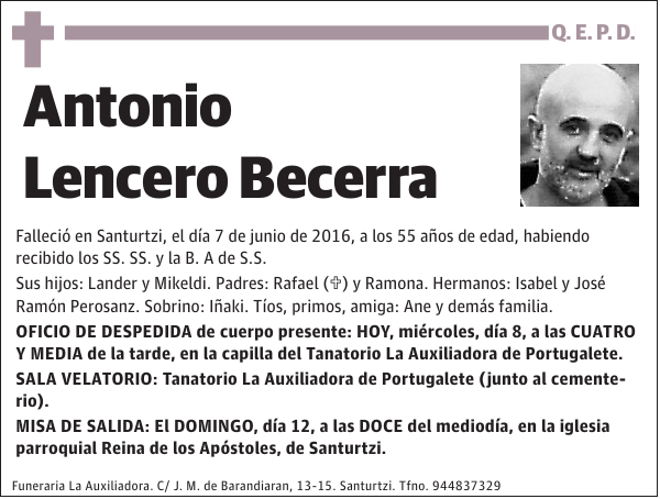 Antonio Lencero Becerra