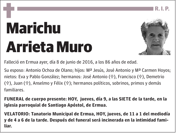 Marichu Arrieta Muro