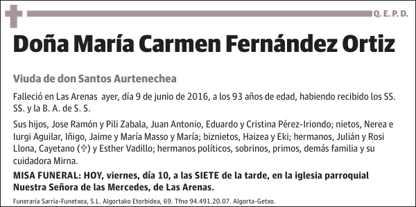 María Carmen Fernández Ortiz