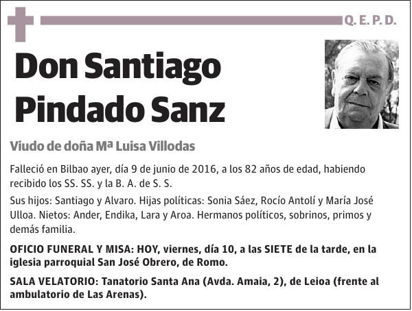 Santiago Pindado Sanz