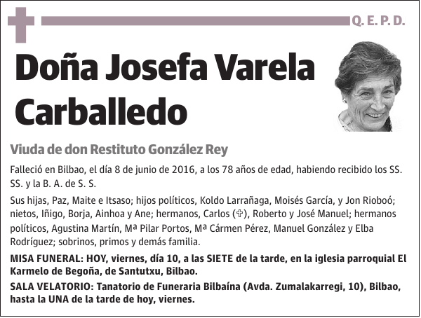 Josefa Varela Carballedo