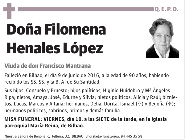 Filomena Henales López
