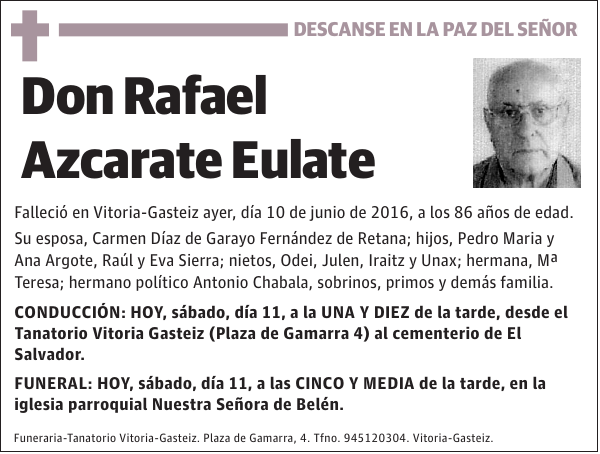 Rafael Azcarate Eulate