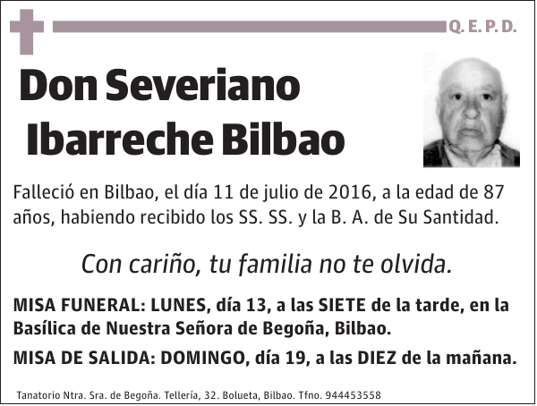 Severiano Ibarreche Bilbao